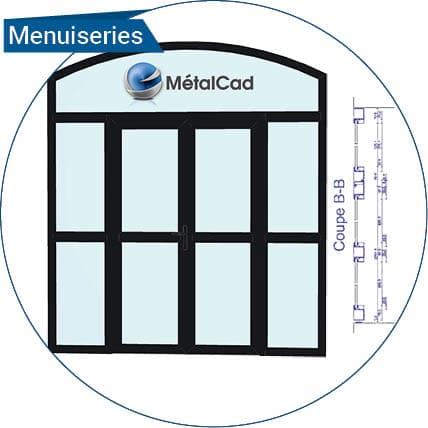 logiciel menuiserie metalcad