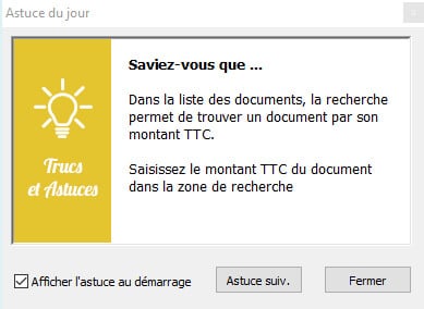 Métalusoft, Gestion commerciale, Trucs et astuces