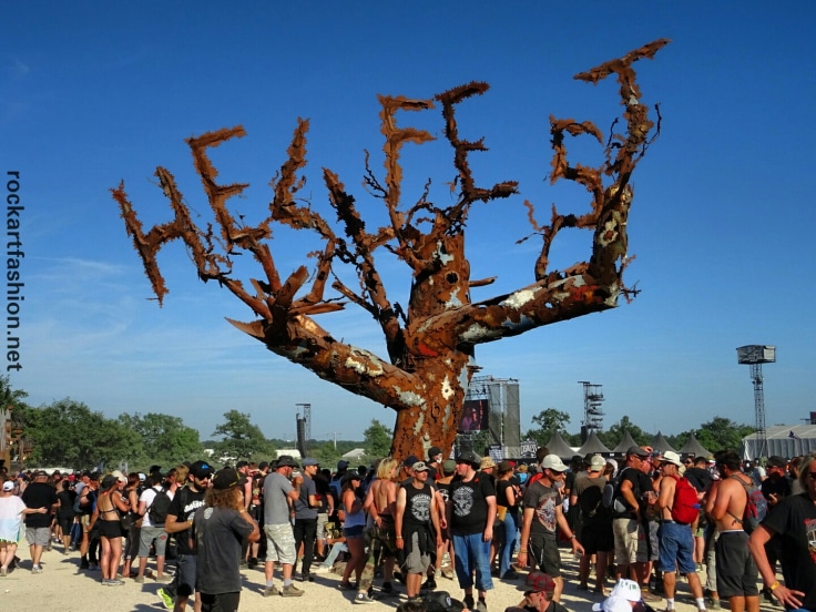 arbre métal Hellfest Jean-François BUSSON